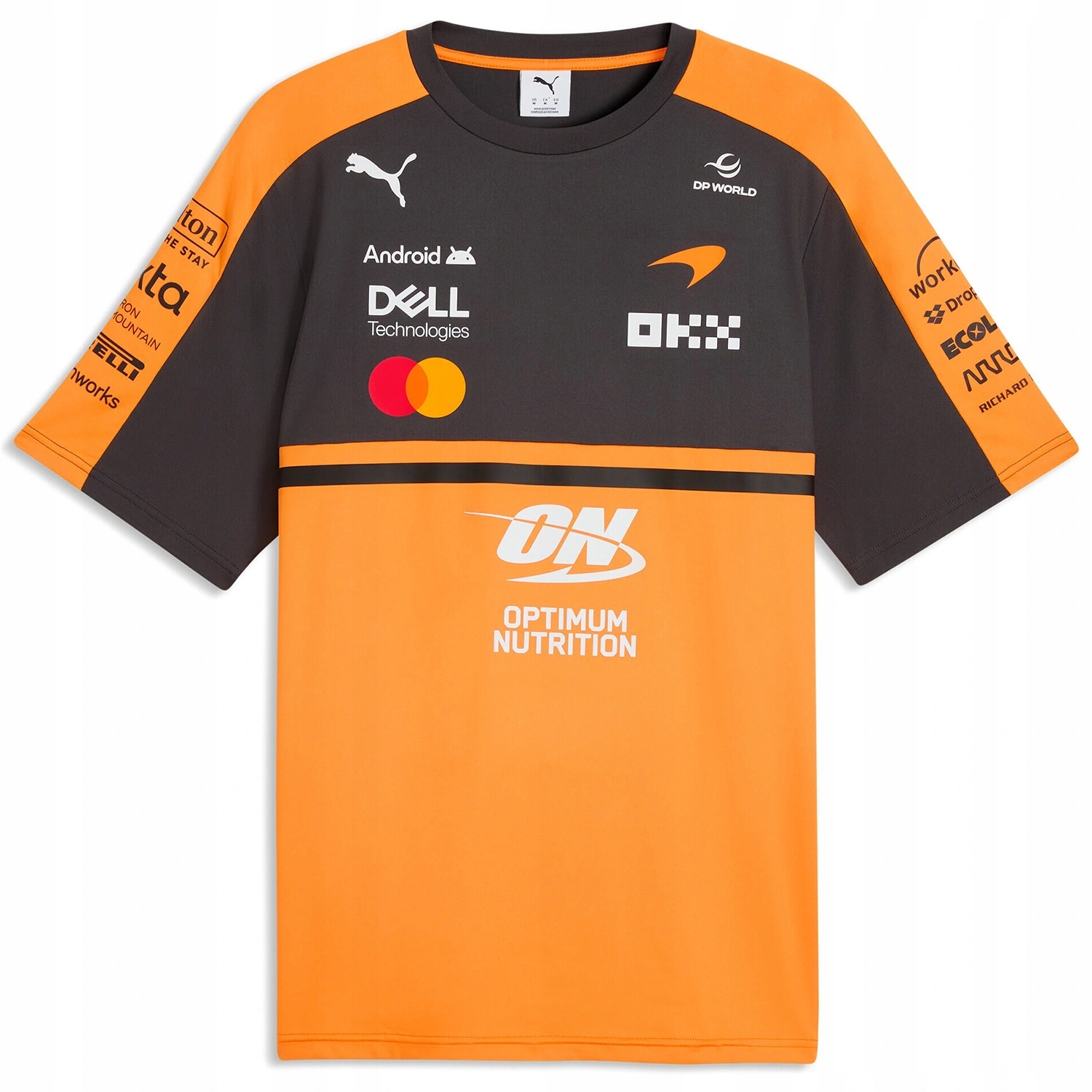 Tričko McLaren F1 2026 Team oranžová vel. M