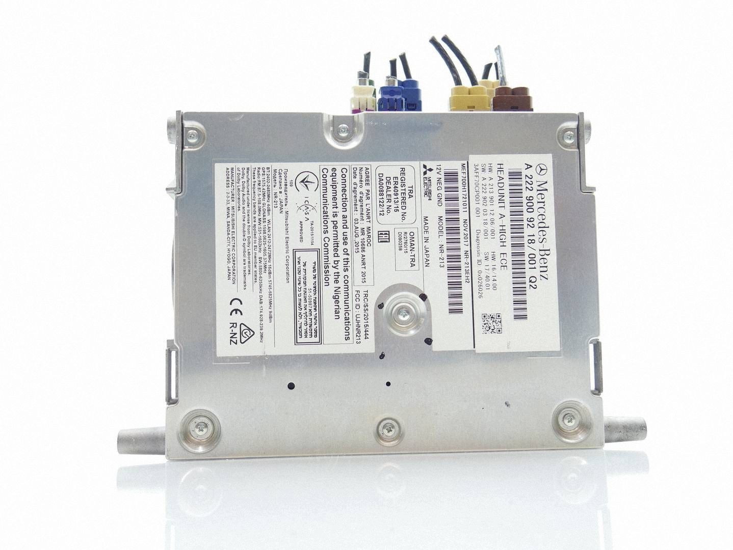 navigation module HIGH ECE MERCEDES E W213 CLS C257 S W222 A2229009218