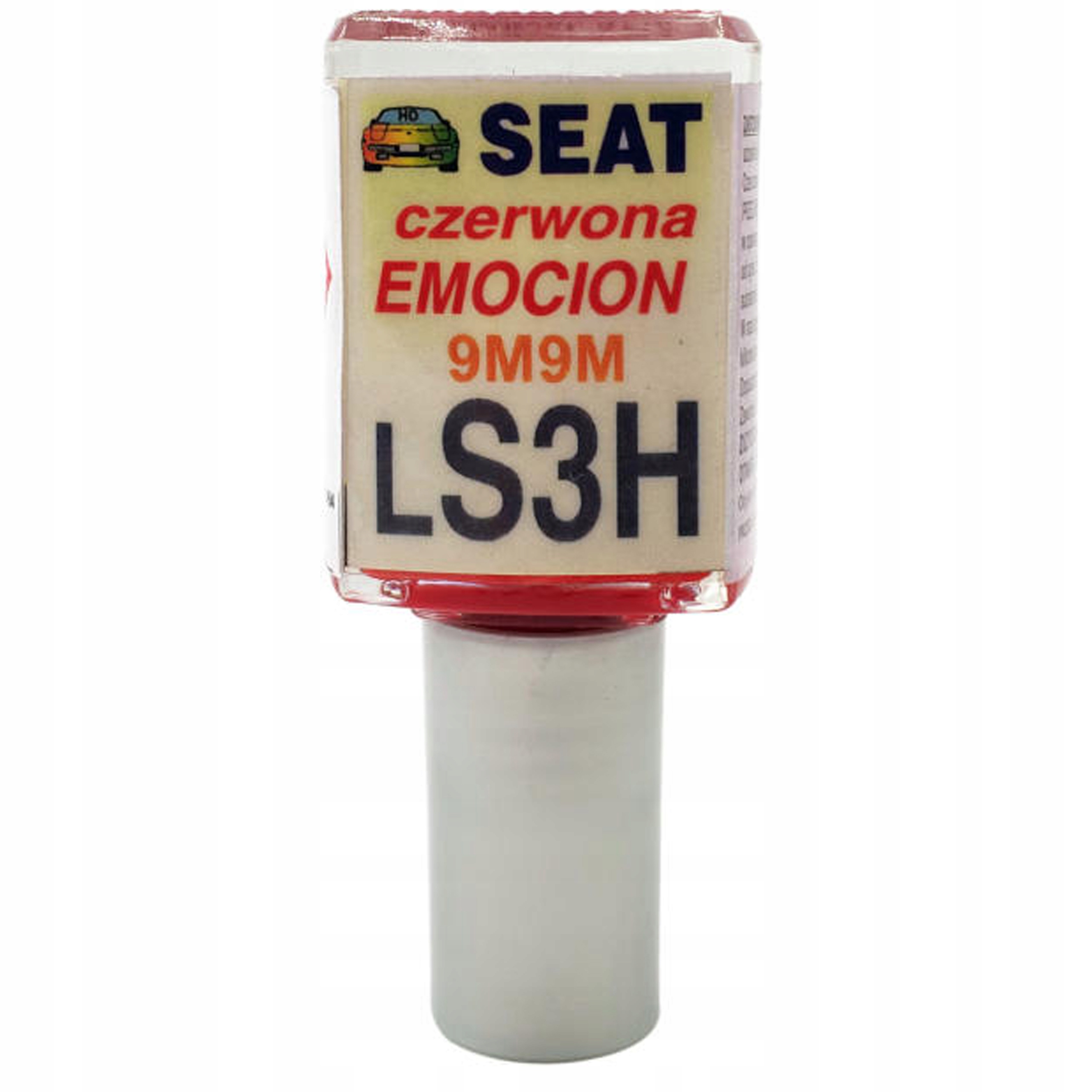 Zaprawka Do Rys 10ml Seat LS3H Czerwony Emocion