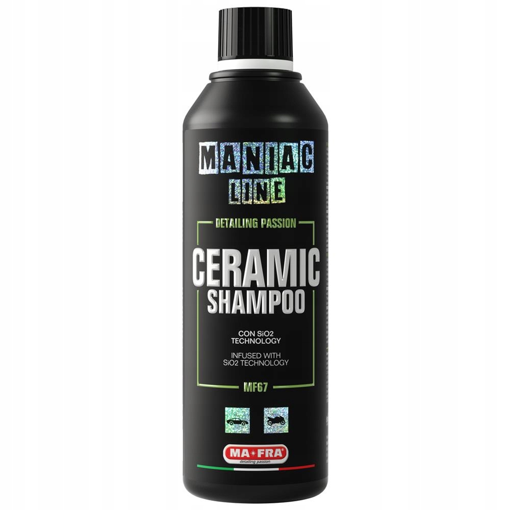 Szampon ceramiczny z technologią SiO2 MAFRA Ceramic Shampoo Maniac Line