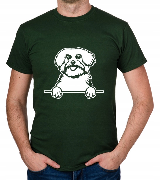 

koszulka Maltańczyk Pies Dog