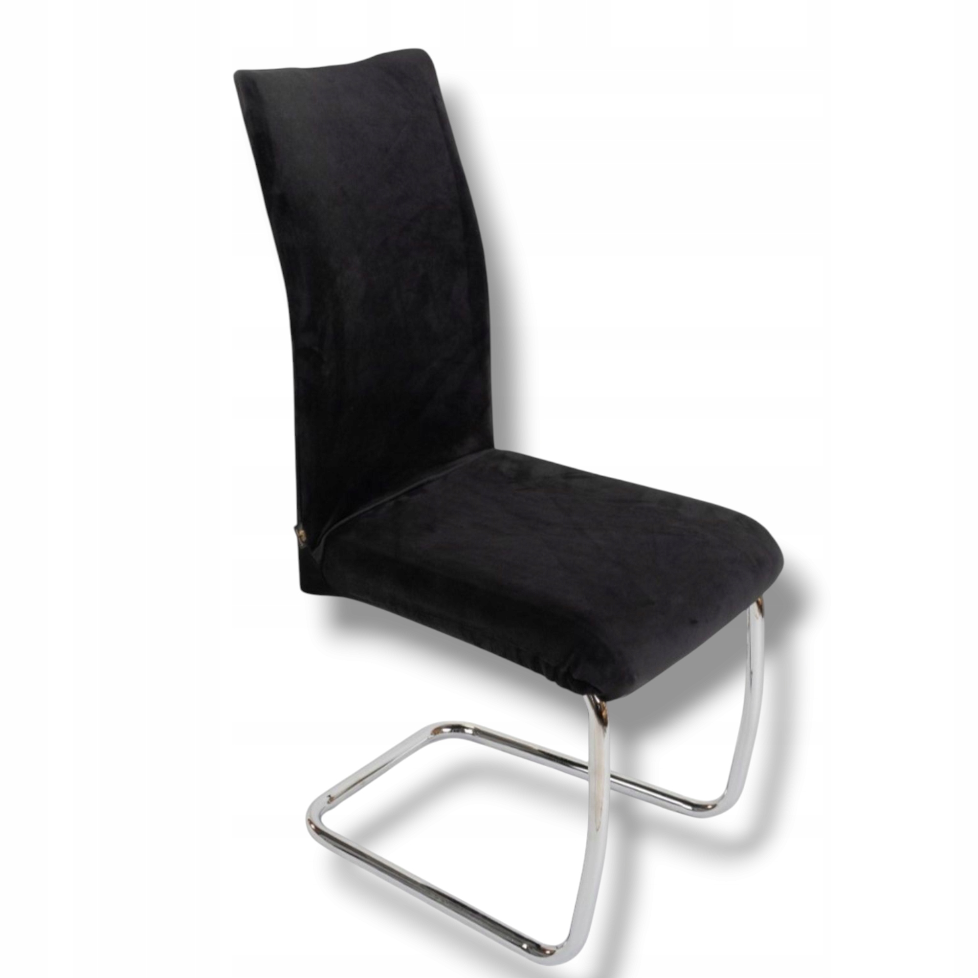 Potah na kožené křeslo sametový, vysoká kvalita Polský Černý