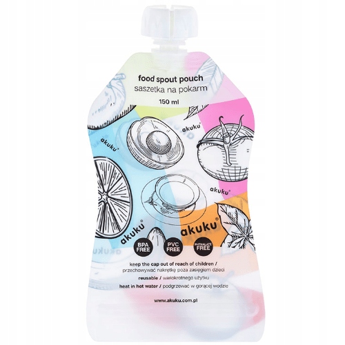 AKUKU WIELORAZOWE SASZETKI TUBKI NA MUSY 4PAK 20sz EAN (GTIN) 0059015548885