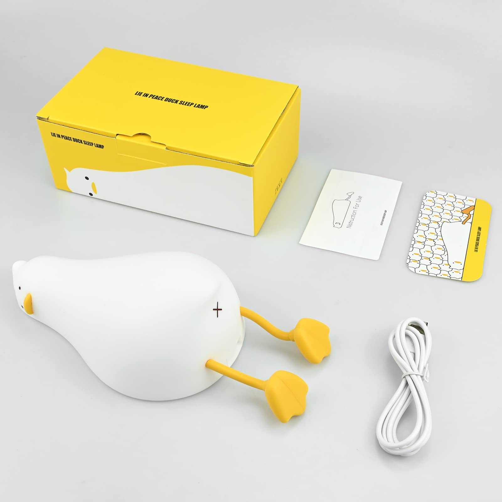 CECOMBINE ENTE LED Lampka Nocna Dla Dzieci USB Timer Dotykowa — miniatura 6