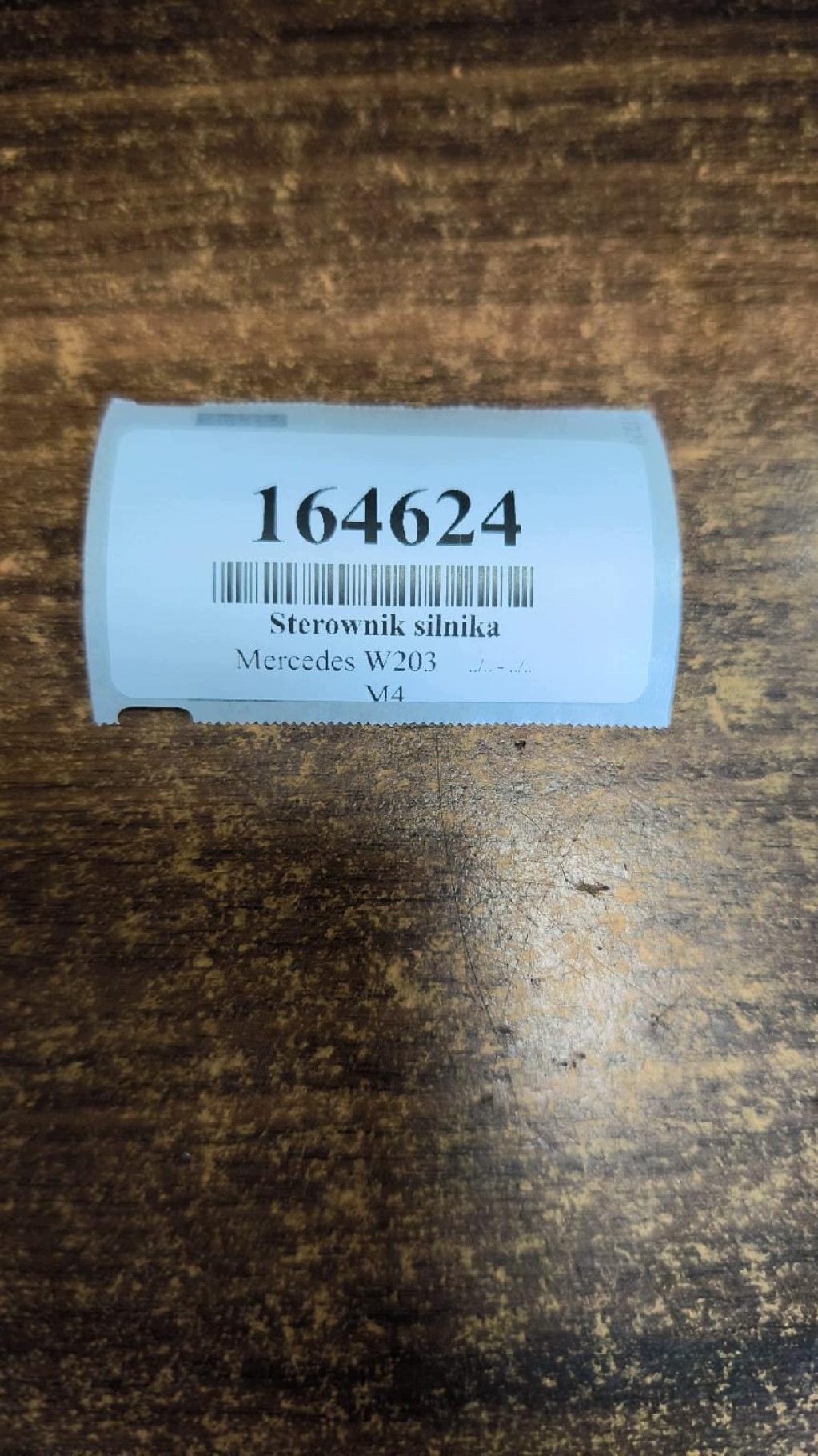 MERCEDES W203 control unit of the engine 0281011936