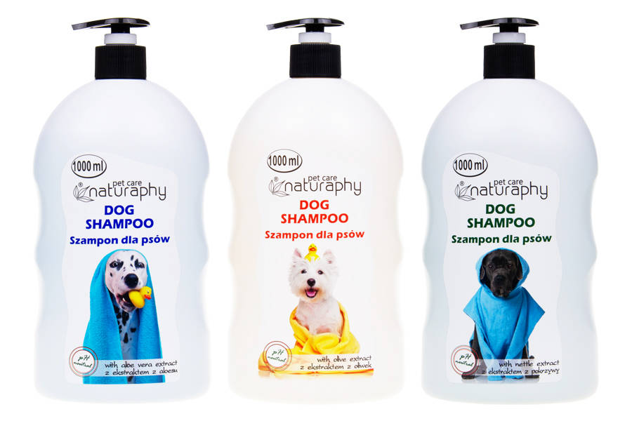 Levně Sada šamponů pro psy 3 x 1L