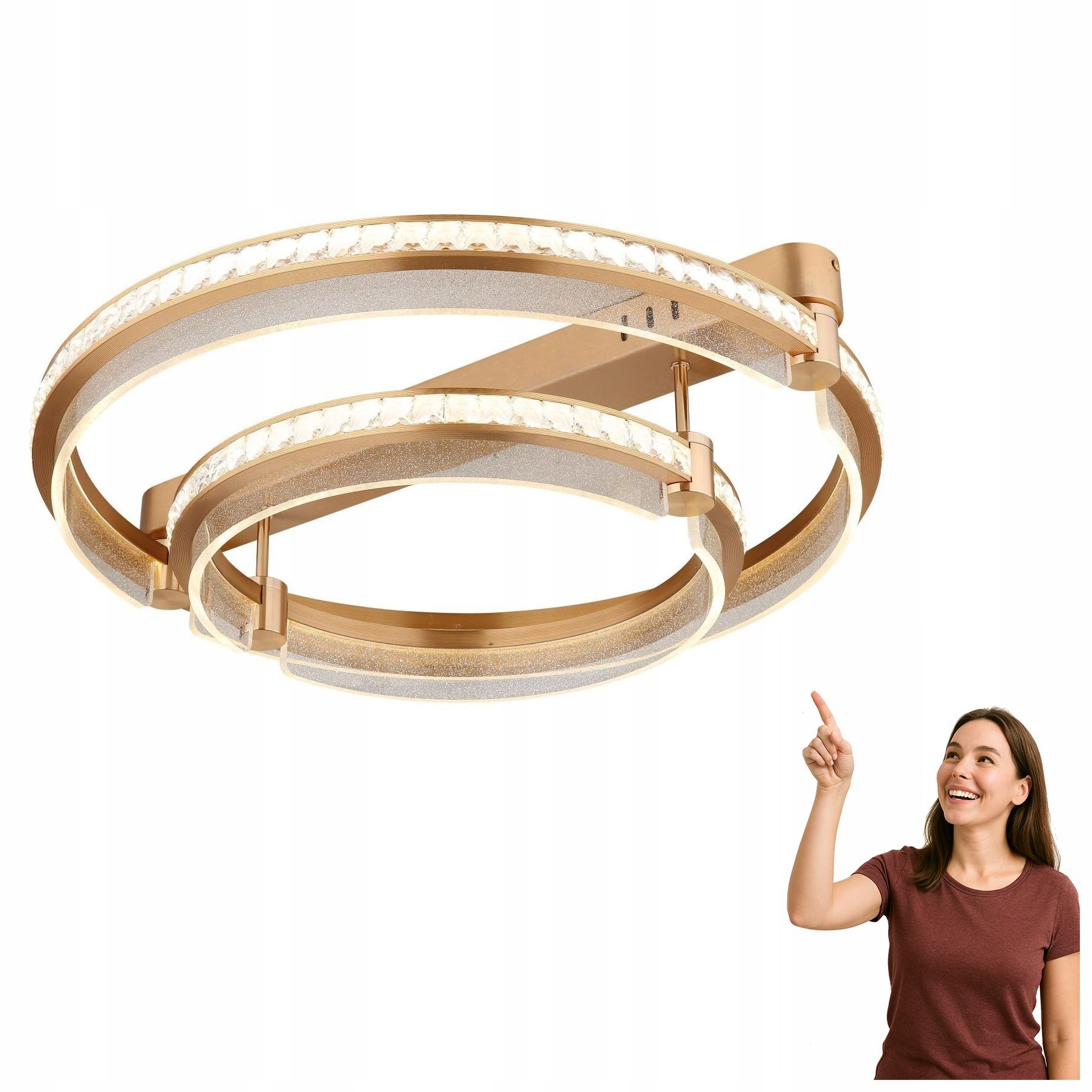 Led stropná lampa 78W Blondie 67196-78 Globo