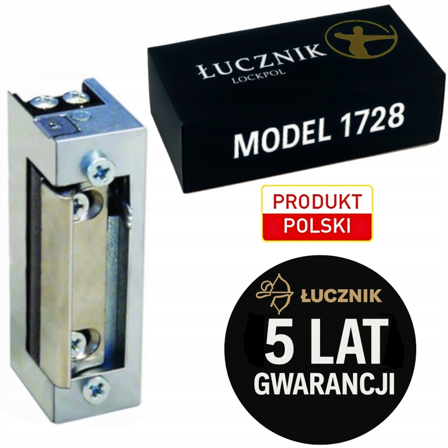 Elektrozávěs Łucznik 1728 12-24V 24-48V Ac/dc nízkoproudový s aretací