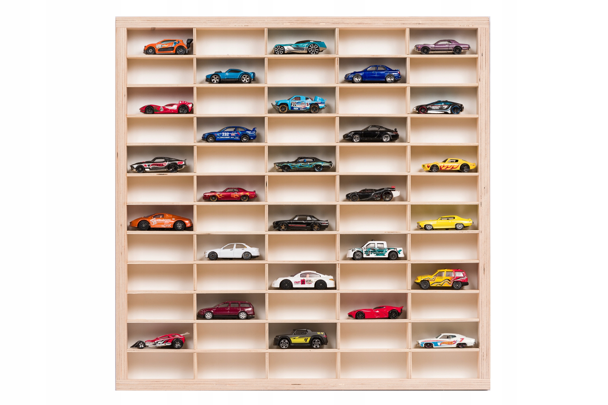 

Półka na resoraki 60 autek typu Hot Wheels Gratis