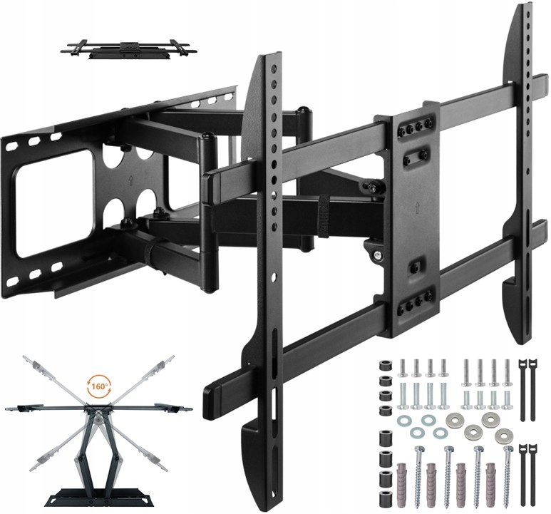 Otočné Dlouhé Rameno Pro Televizor 70 Palců Lg na stěnu s regulací