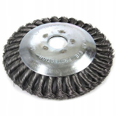 SZCZOTKA DRUCIANA TARCZOWA 152/25,4MM M06972 Typ szczotka do kosy