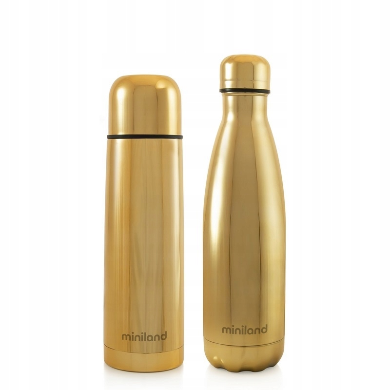 Miniland Termos Butelka Dla Rodzica 500ML Gold