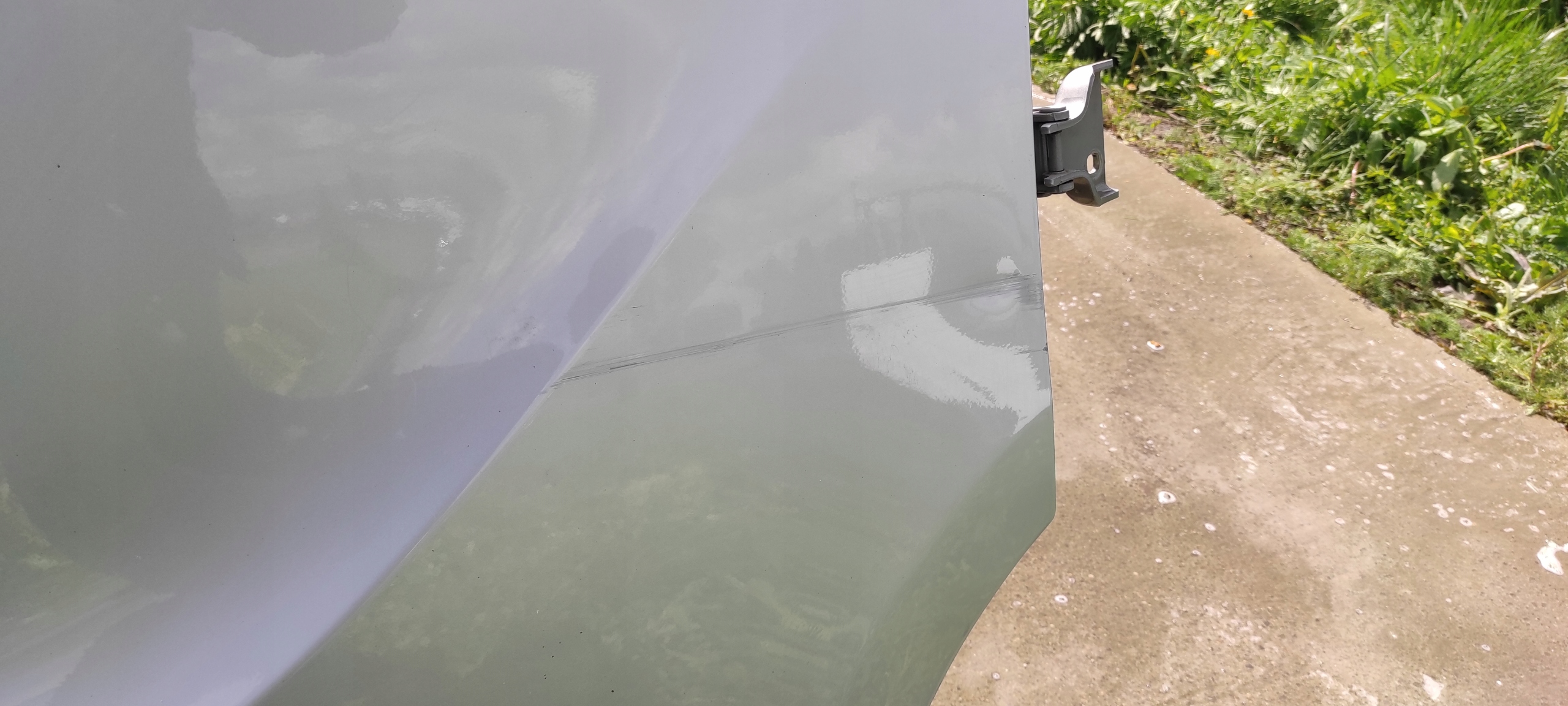 door right front right front opel vivaro B silver