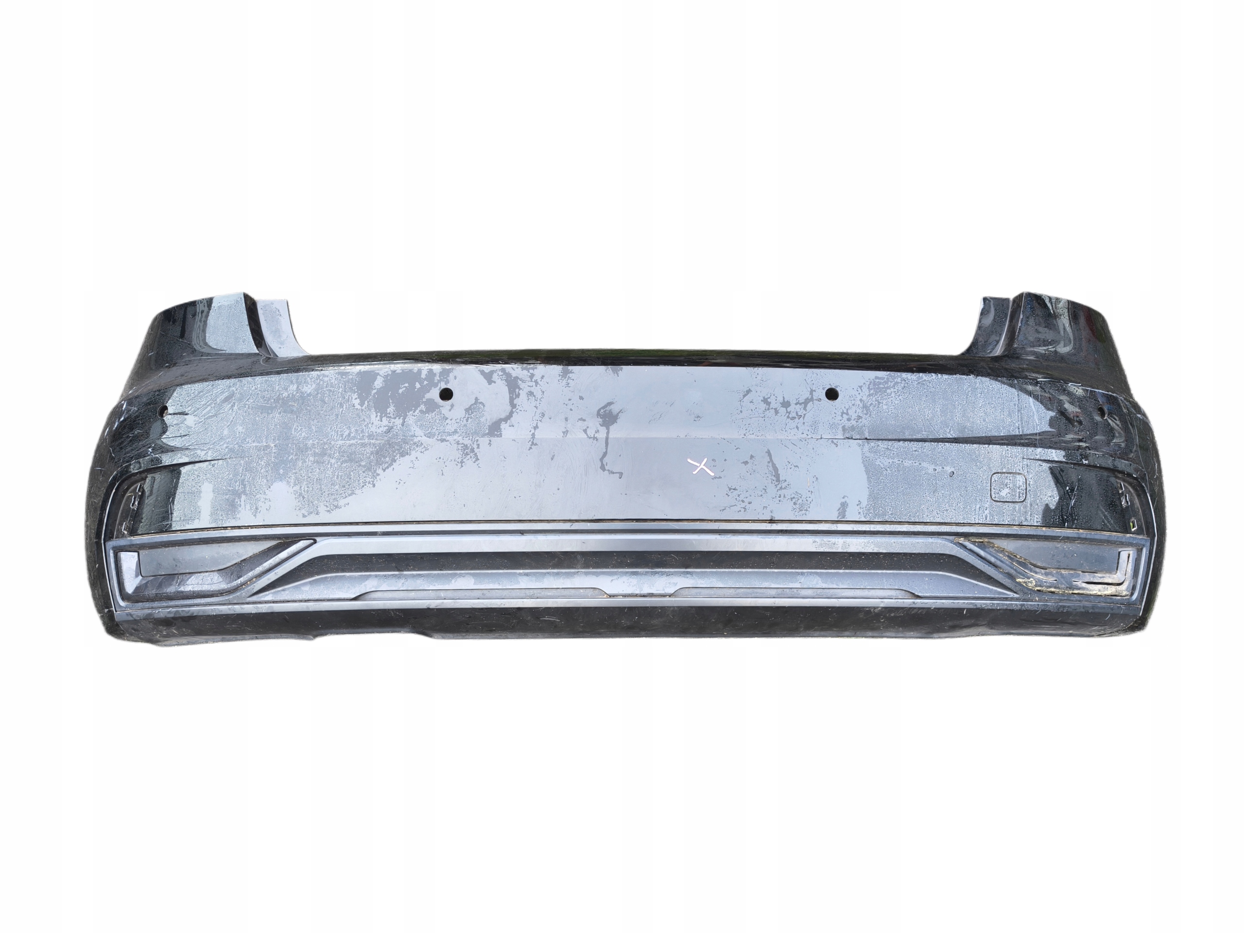 AUDI A1 II 2017-2023 zderzak tylny z dyfuzorem 82A807511A/B