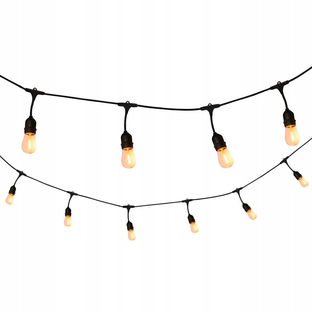 

Girlanda Ogrodowa Łańcuch Świetlny 6M 10X Led E27