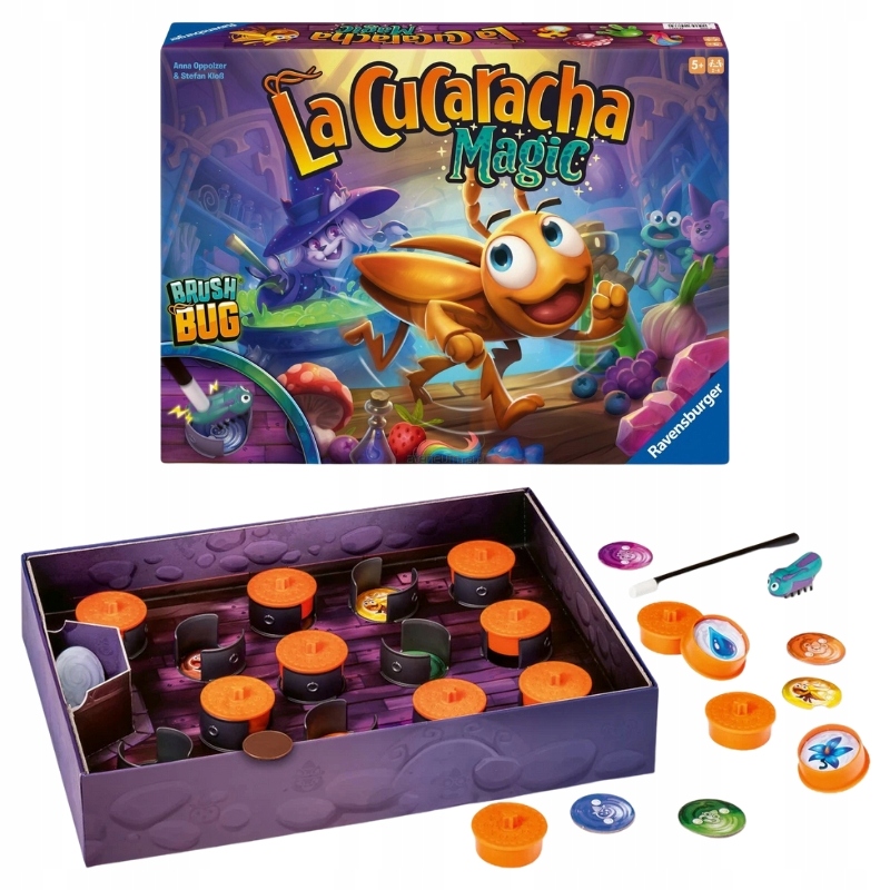 Ravensburger Gra Planszowa Rodzinna Zręcznościowa La Cucaracha Magic