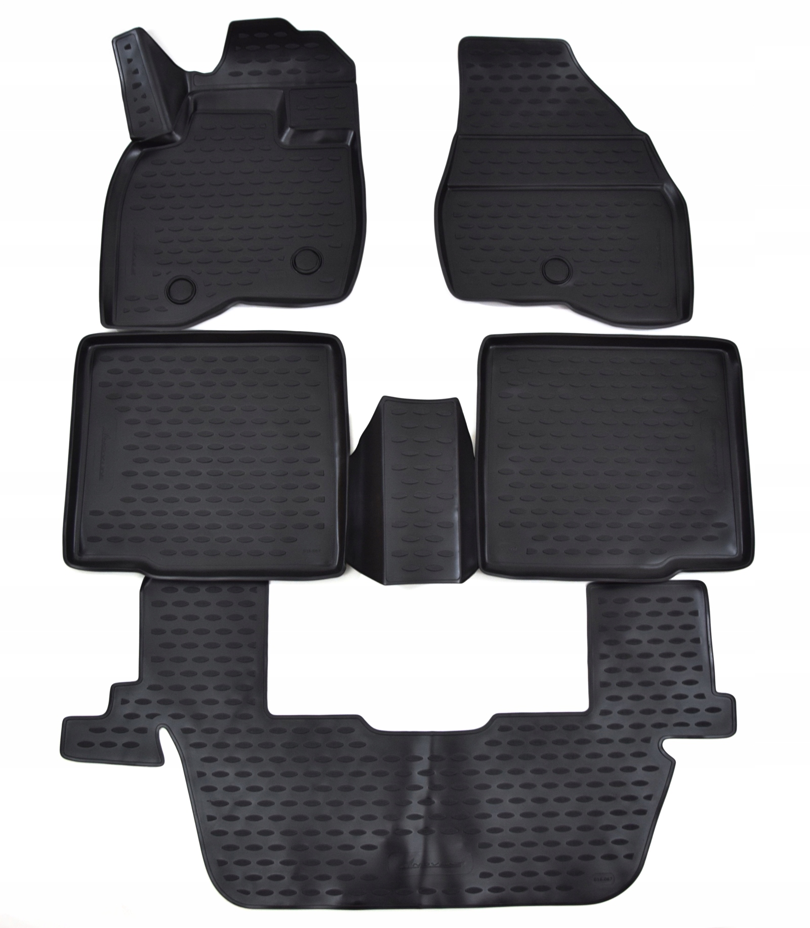 Килимки J&J Automotive резинові Nflro702 4 el.