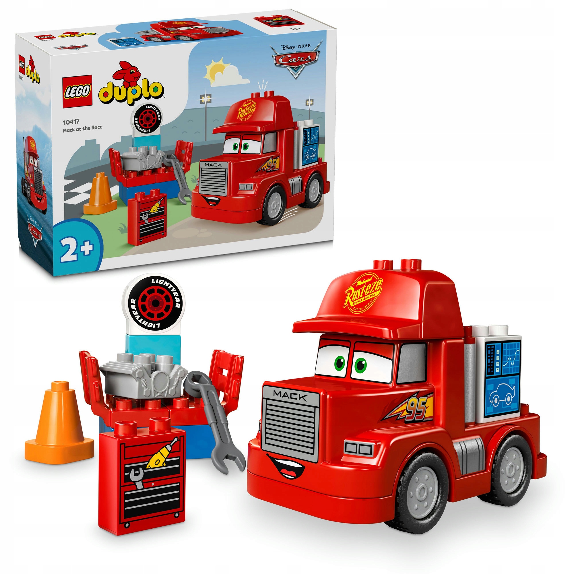 LEGO DUPLO Disney 10417 Mack a versenyen