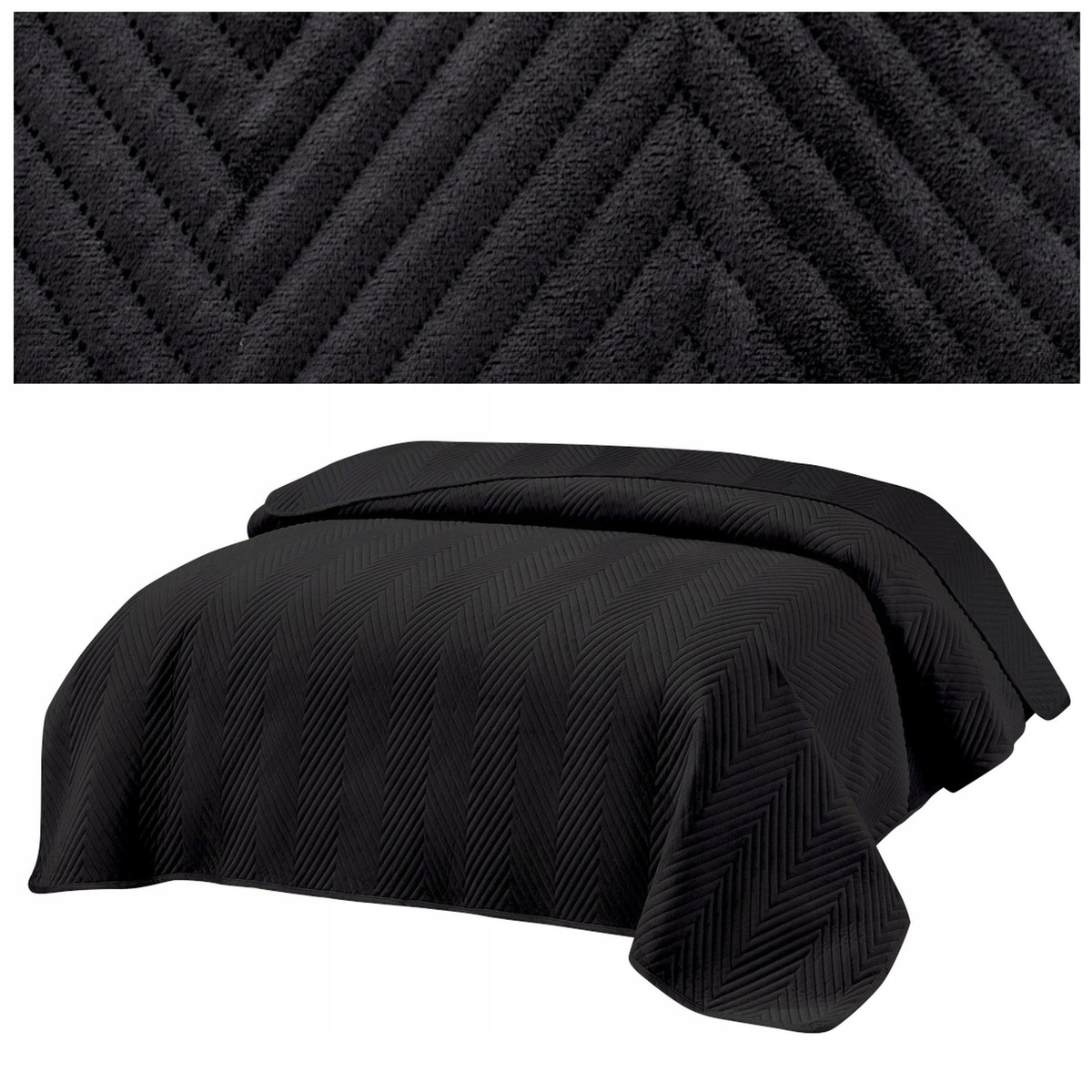 Přehoz 170x210 Lisovaný Velurový Dekorativní na postel Marieta 03