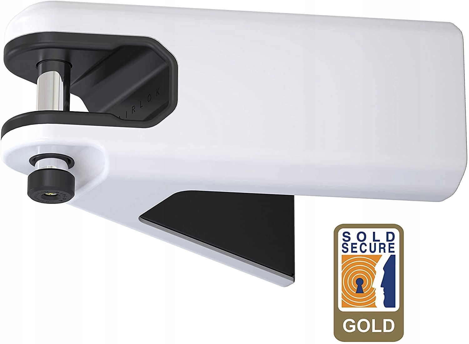 Uchwyt Rowerowy Do Montażu Na Ścianie Hiplok Airlok Biały Zabezpieczenie