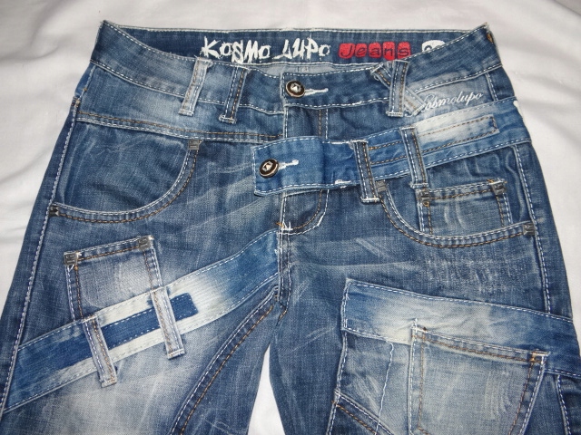 FAJNE SPODNIE - KOSMO LUPO 29 Zapięcie zamek