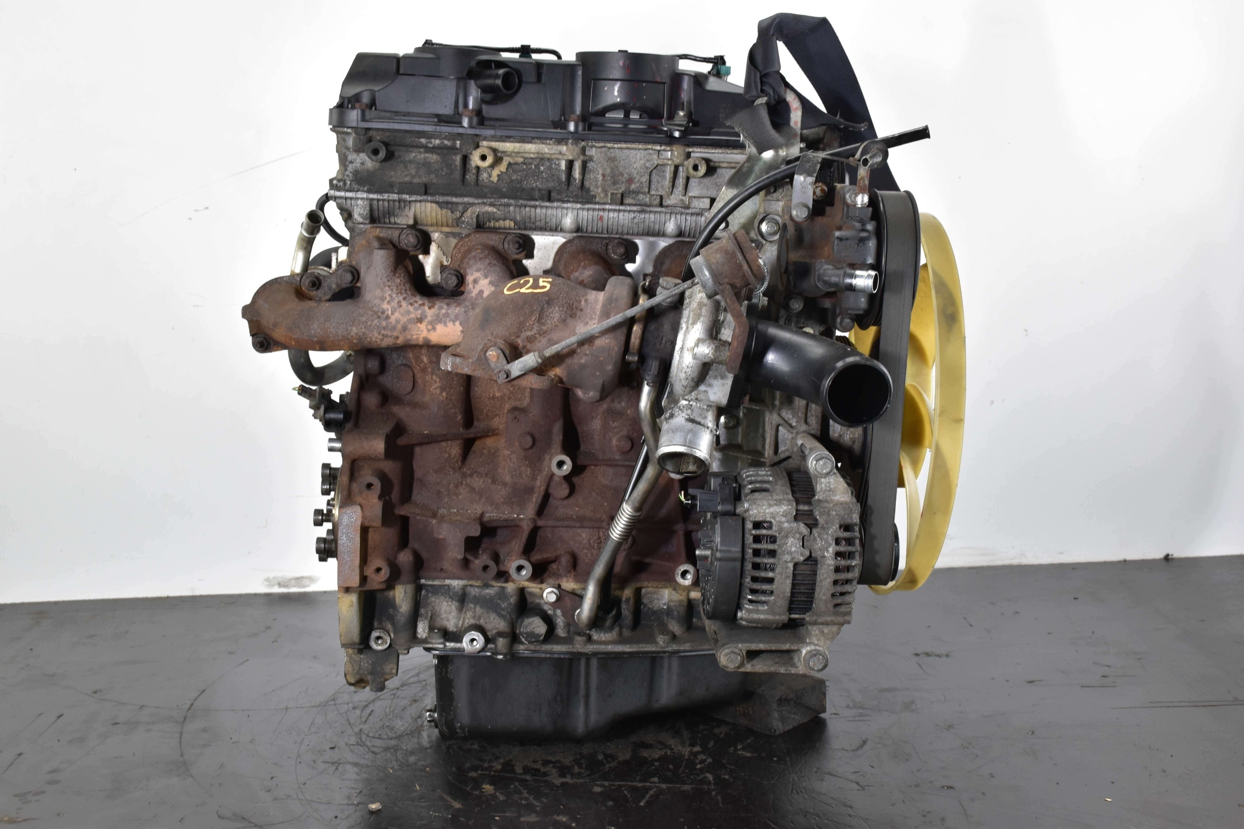 engine FORD TRANSIT MK7 VII 2.4 TDCI 115KM JXFA PHFA @ POMIAR KOMPRESJI @