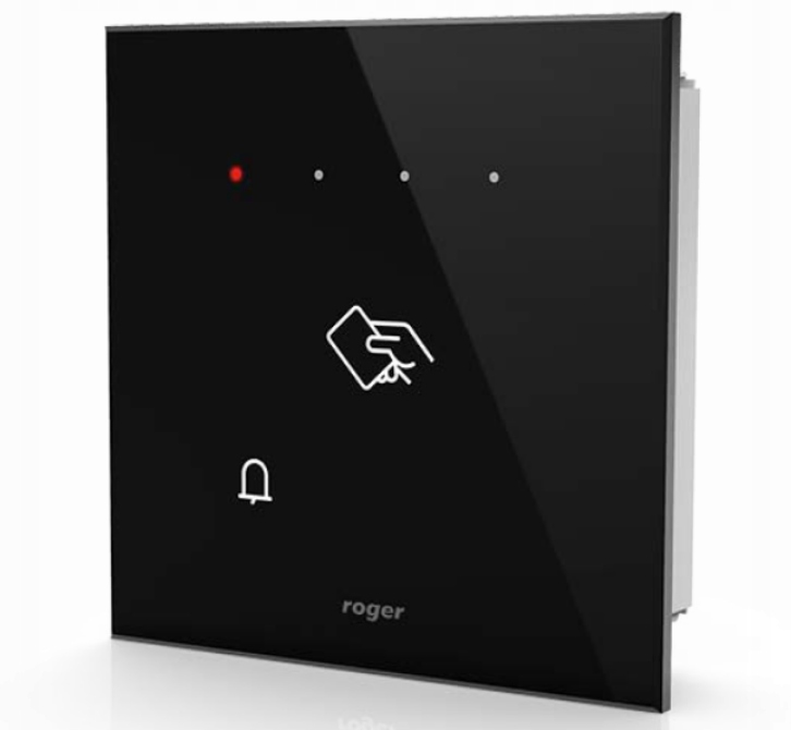 Hotelová bezkontaktná čítačka MCT82M-IO-HR-F Roger Flush Prístupový terminál