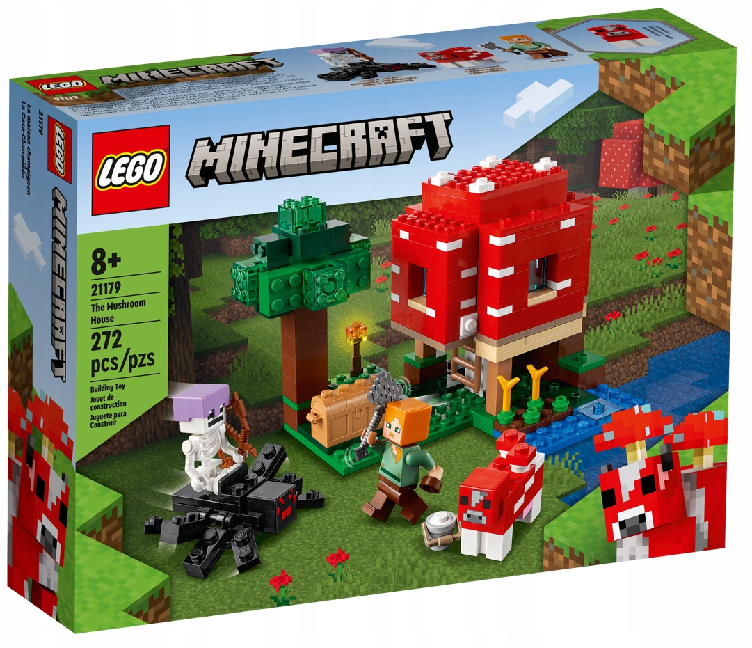 

Lego Minecraft 21179 Dom W Grzybie
