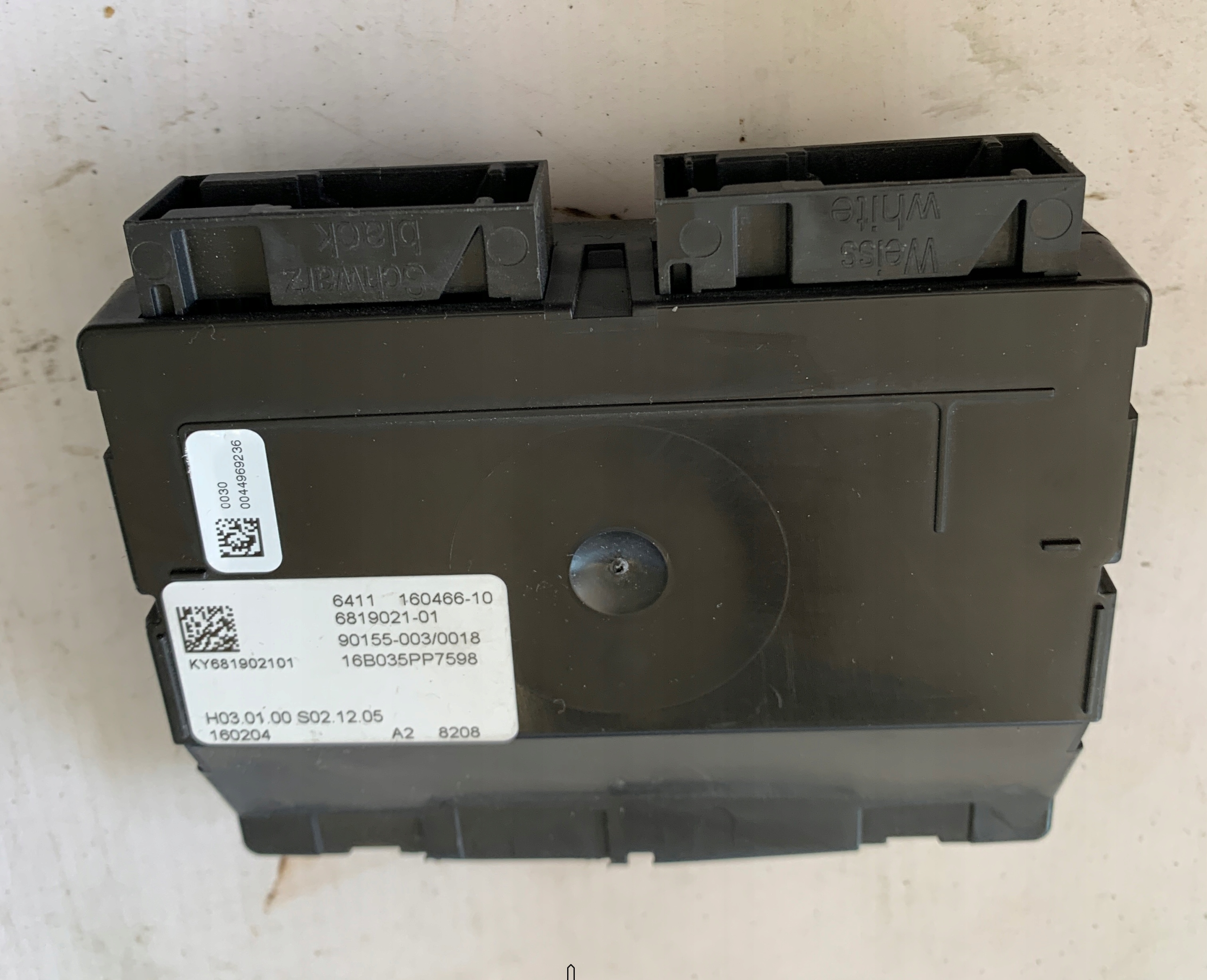 6819021 - BMW G11 G12 блок управления кондиционером