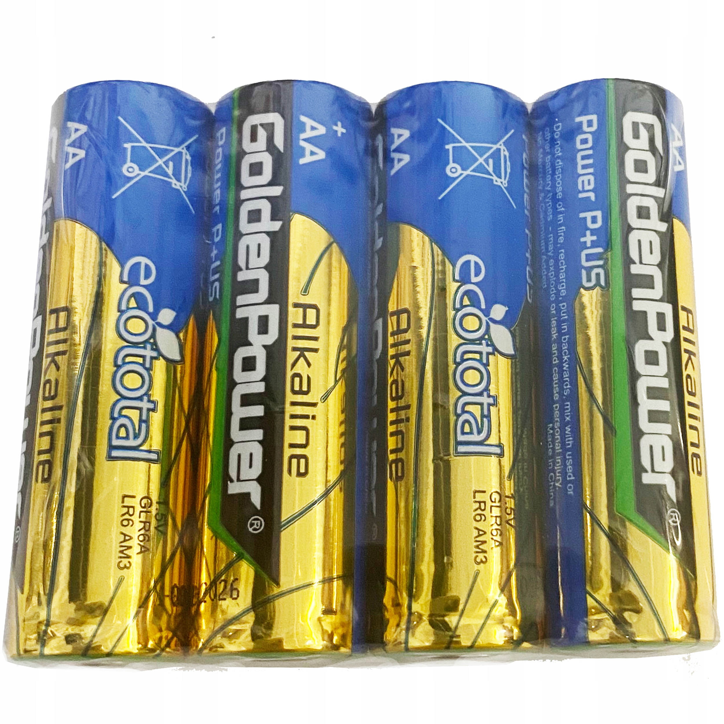 4x GoldenPower LR6 AA bateria alkaliczna Marka Inna