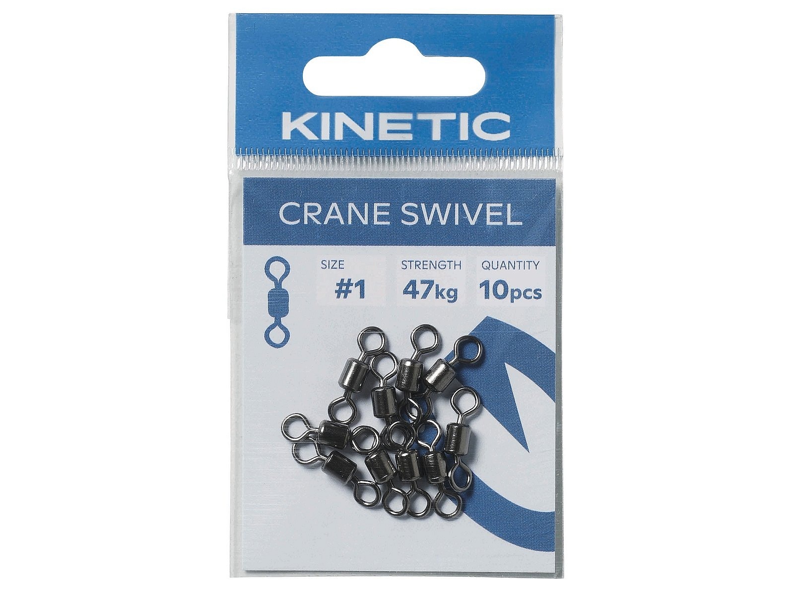 Kinetic Obratlík Crane Black Nickel 10ks 10