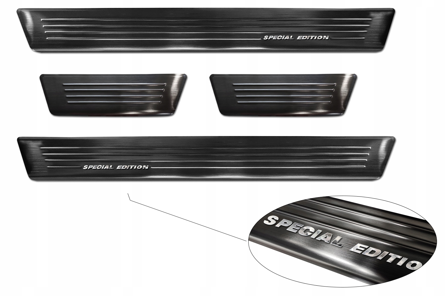 AUDI Q2 crossover FL2020 защитные накладки на пороги