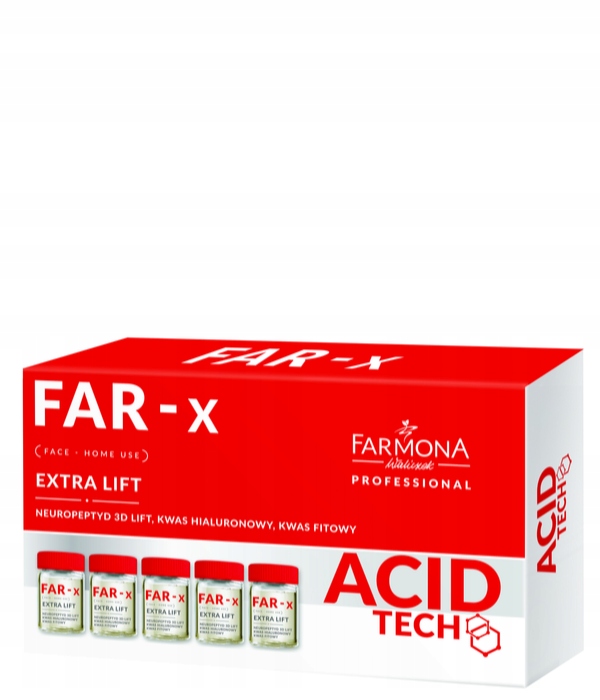Farmona Acid Tech Far-X Liftingové ampulky pro domácí použití, 5 x 5 ml