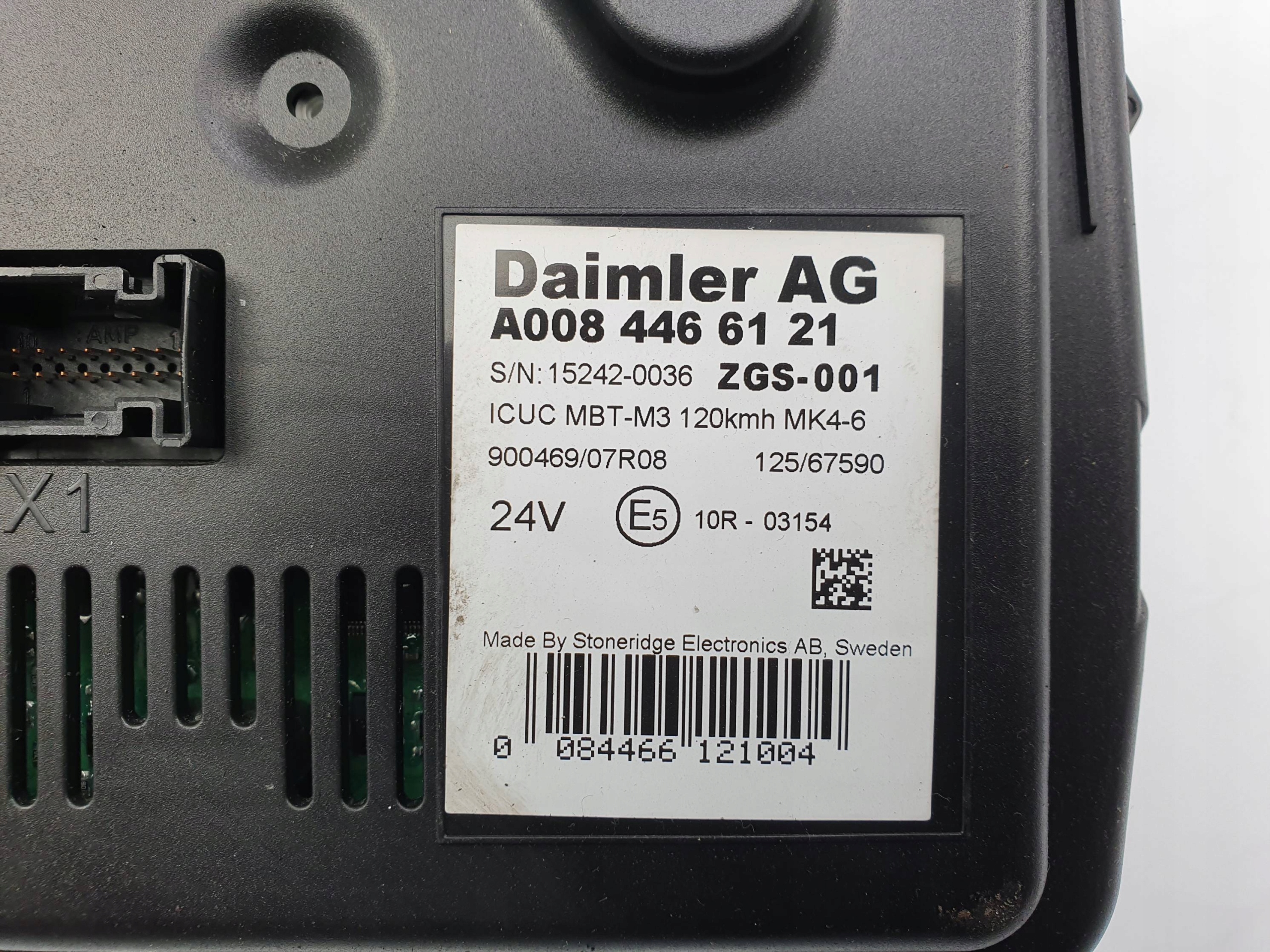 dials clock A0084466121 E6 MERCEDES ACTROS 1845