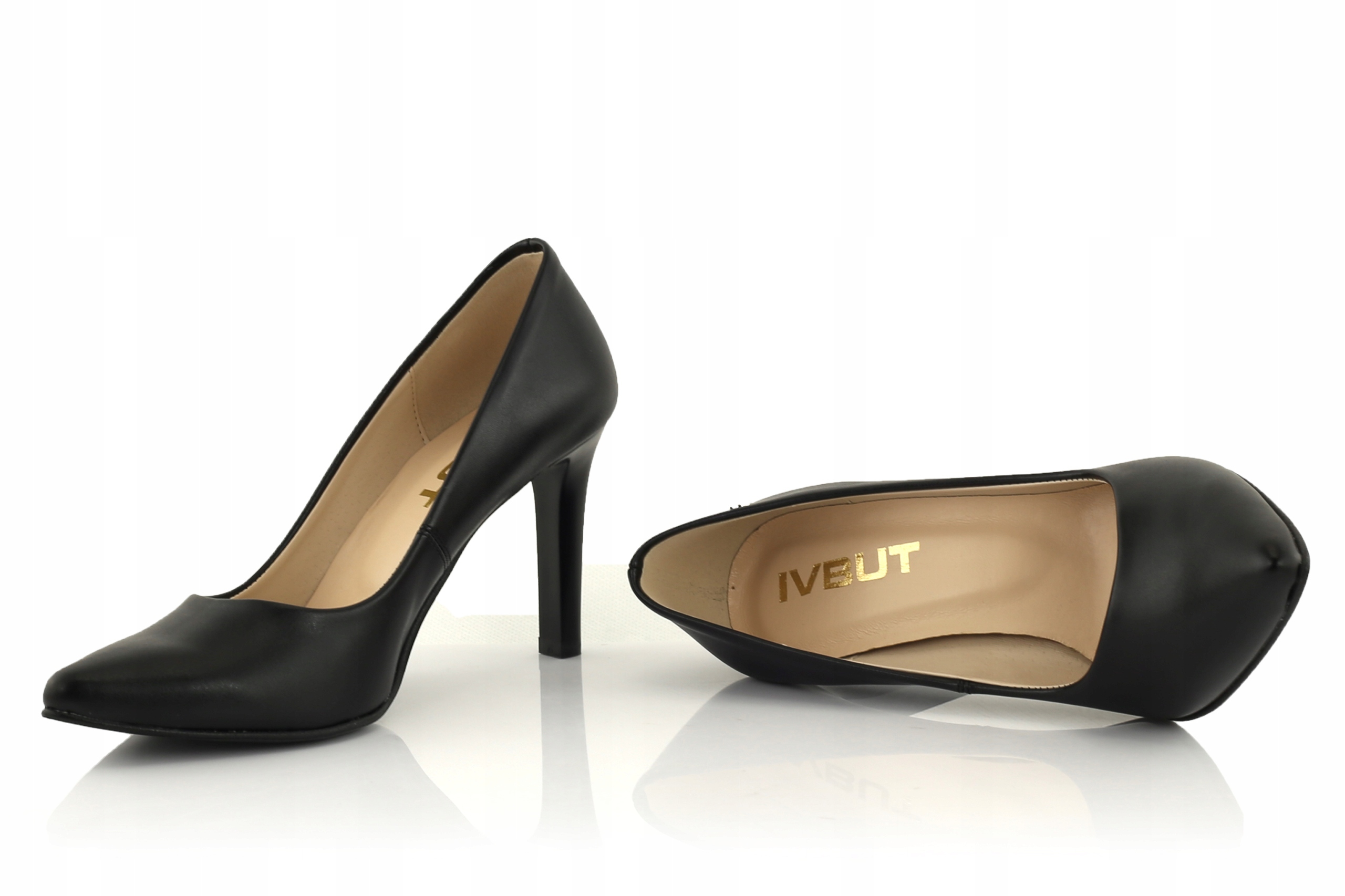 Omega 744/4 CZÓŁENKA DAMSKIE (PL) czarny lico 39 Rozmiar 39