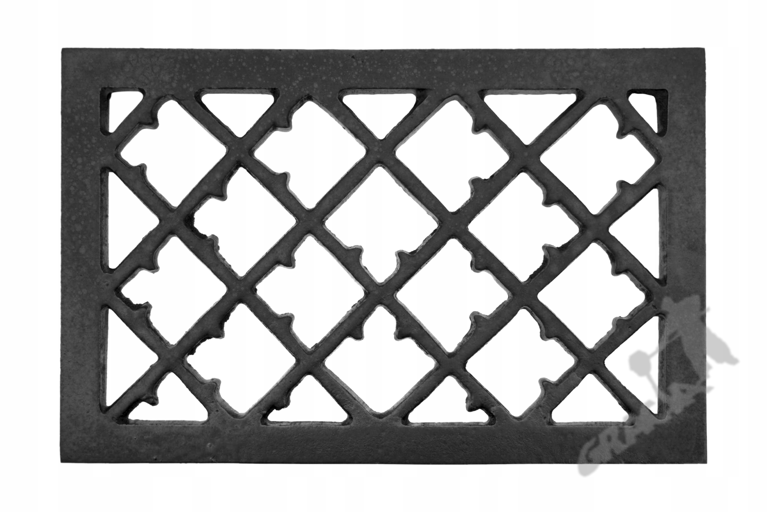 Kratka Wentylacyjna Nr 27 Kratka Duża Żeliwna Retro Wylot