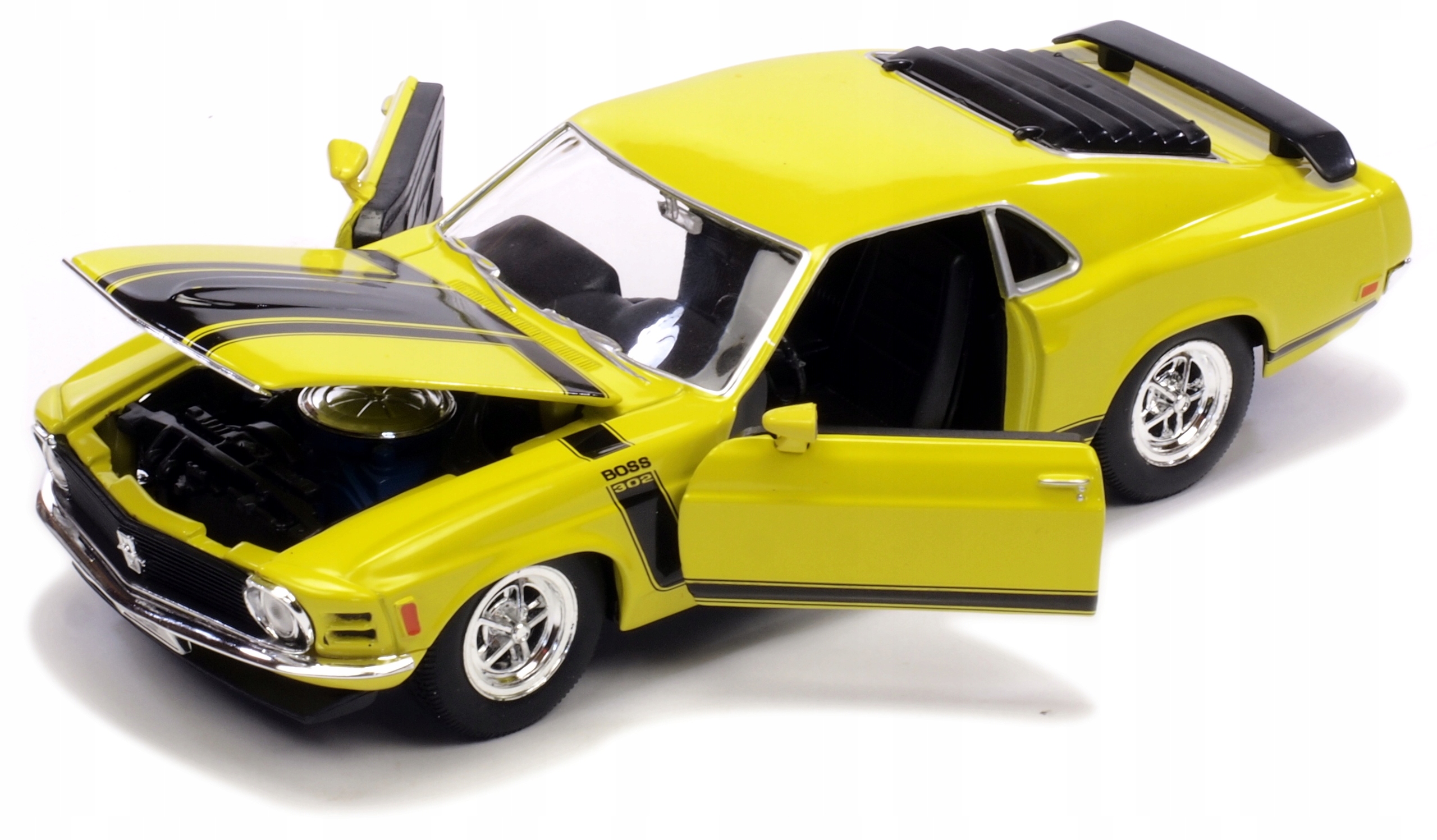 

Metalowe Auto Ford Mustang Boss 302 1970 Rok Welly