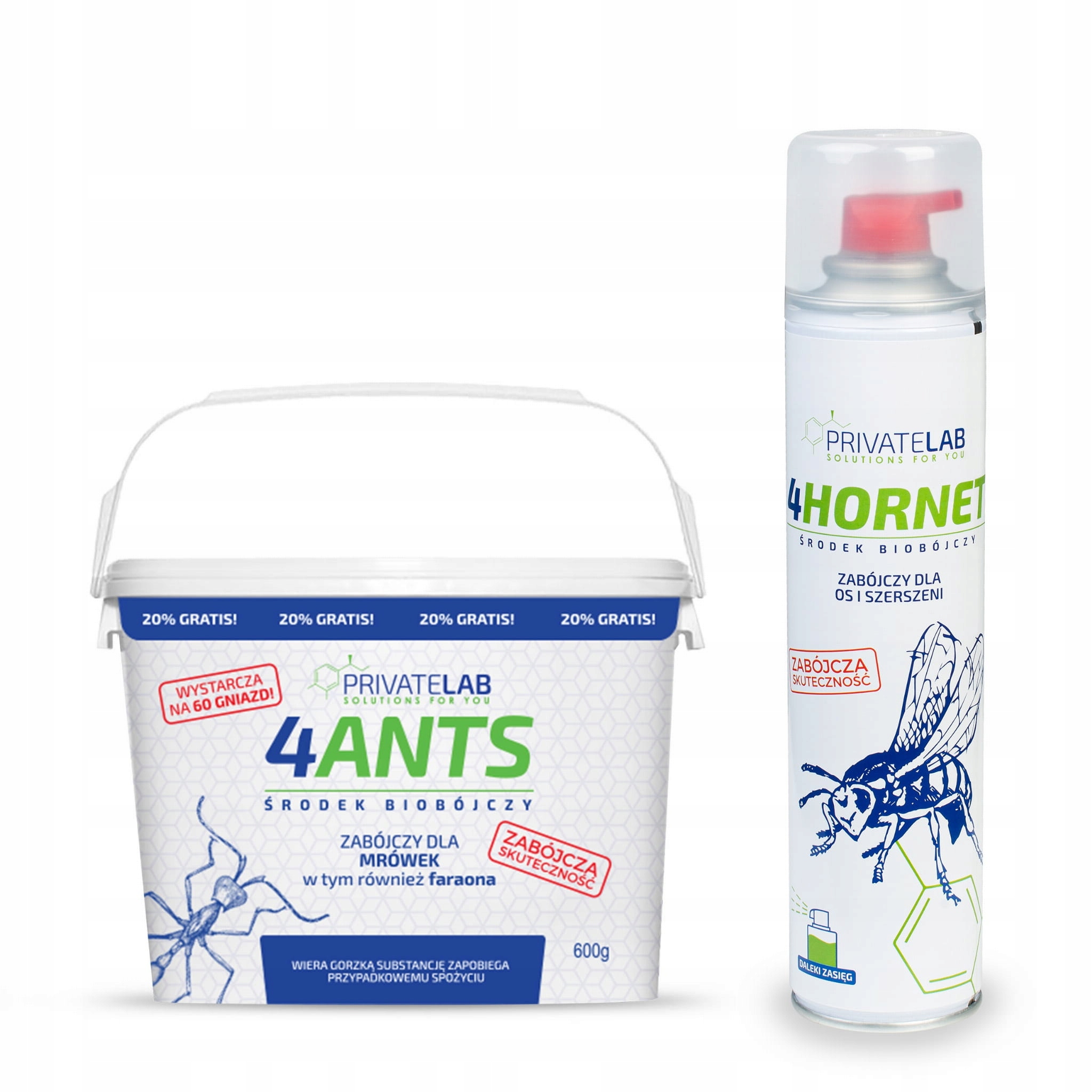 

4Hornet Miotacz osy i szerszenie 4ANTS na Mrówki