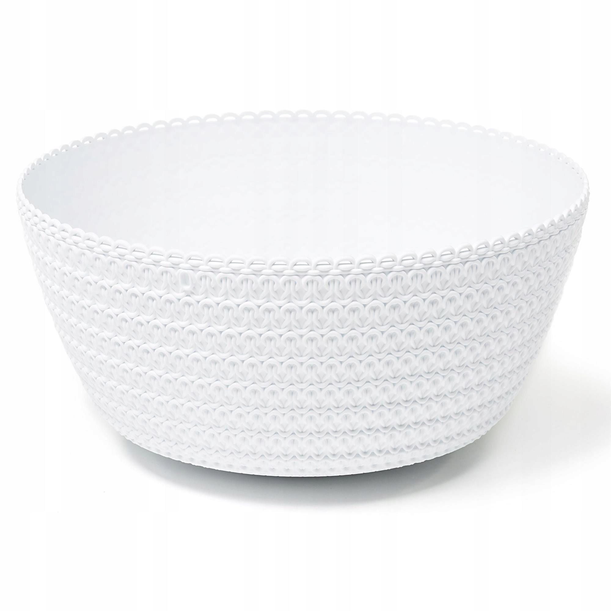 

Doniczka Jersey misa osłonka fi24cm biel Lamela