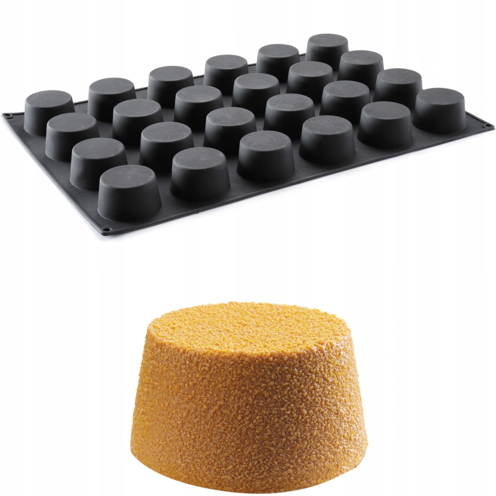 Silikonová Forma Na Pečení Mražení Muffiny 24 Ks Cukrářská Hendi