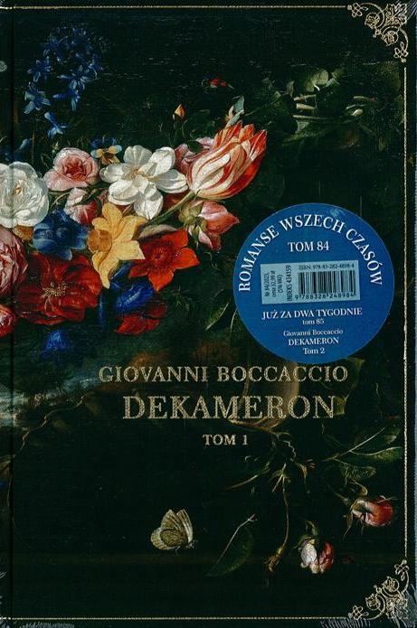 Dekameron T.1 Giovanni Boccaccio Romanse Wszechczasów