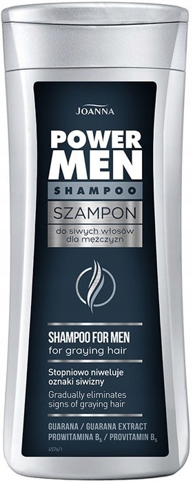 

Joanna Power Hair Męski Szampon do Siwych Wł 200ml