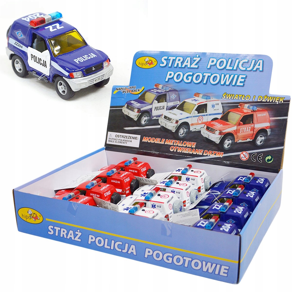 

634748 Mitsubishi Pajero Straż Policja Karetka