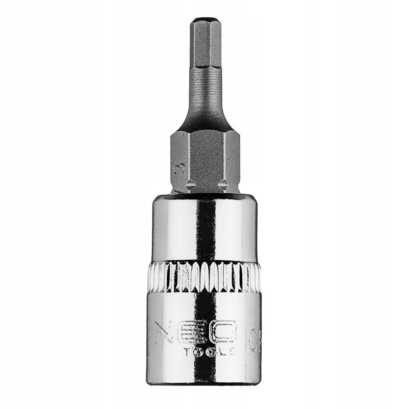 Końcówka sześciokątna H3 na nasadce