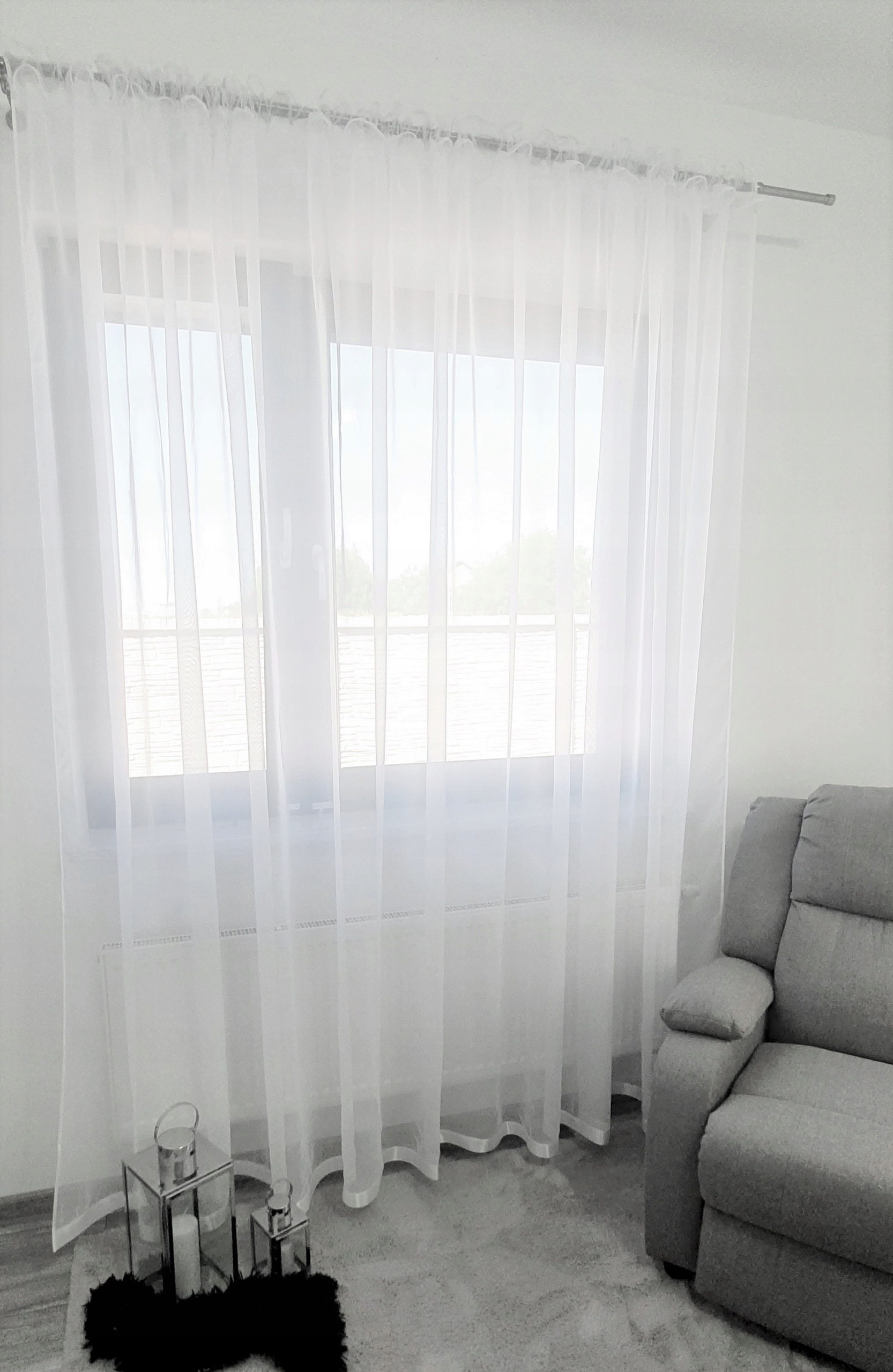 FIRANA 200 x 200 CM WOAL FIRANY PROSTA LAMÓWKA Marka inna