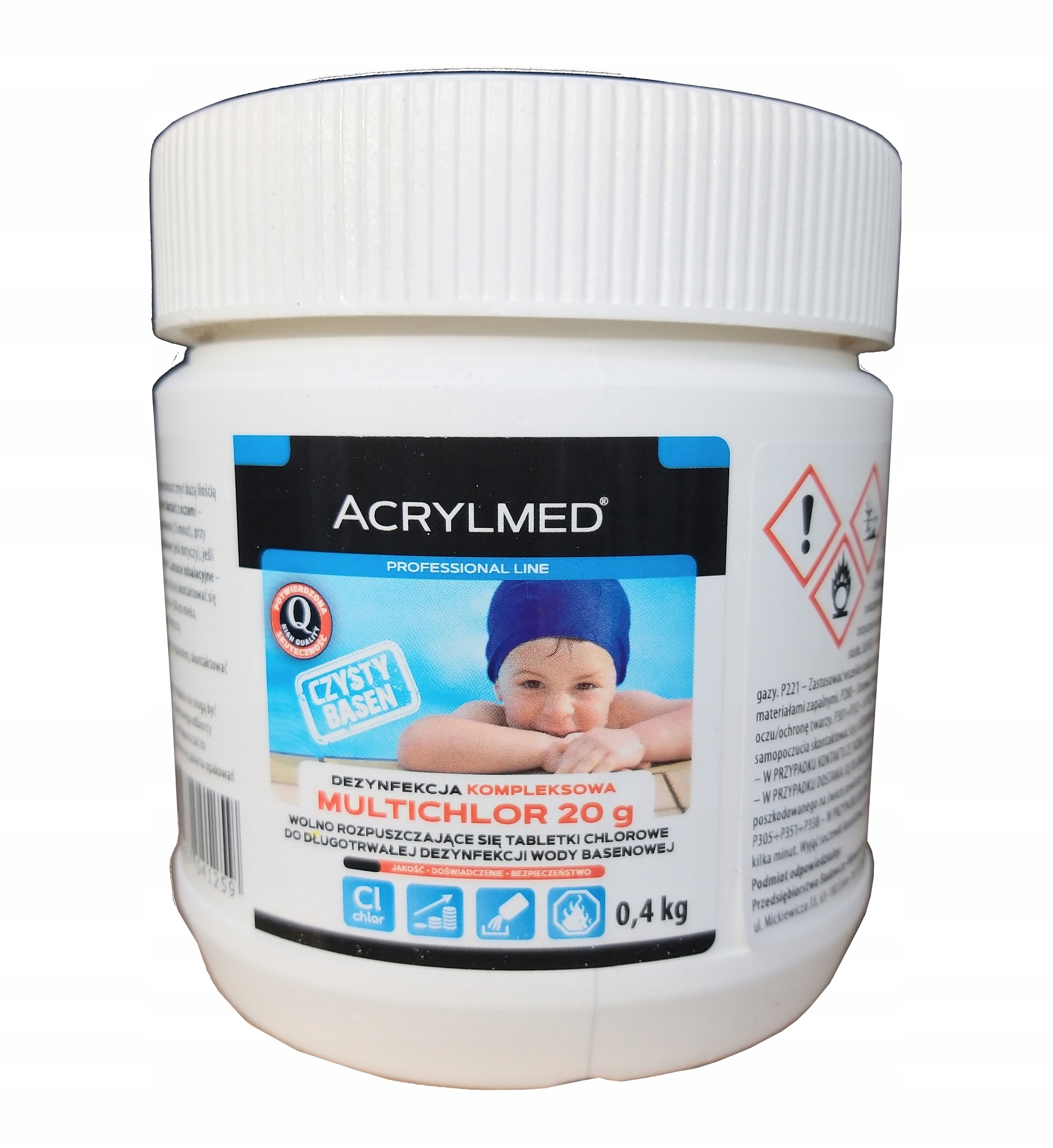 

Multichlor 20g 0,4kg na glony grzyby bakterie