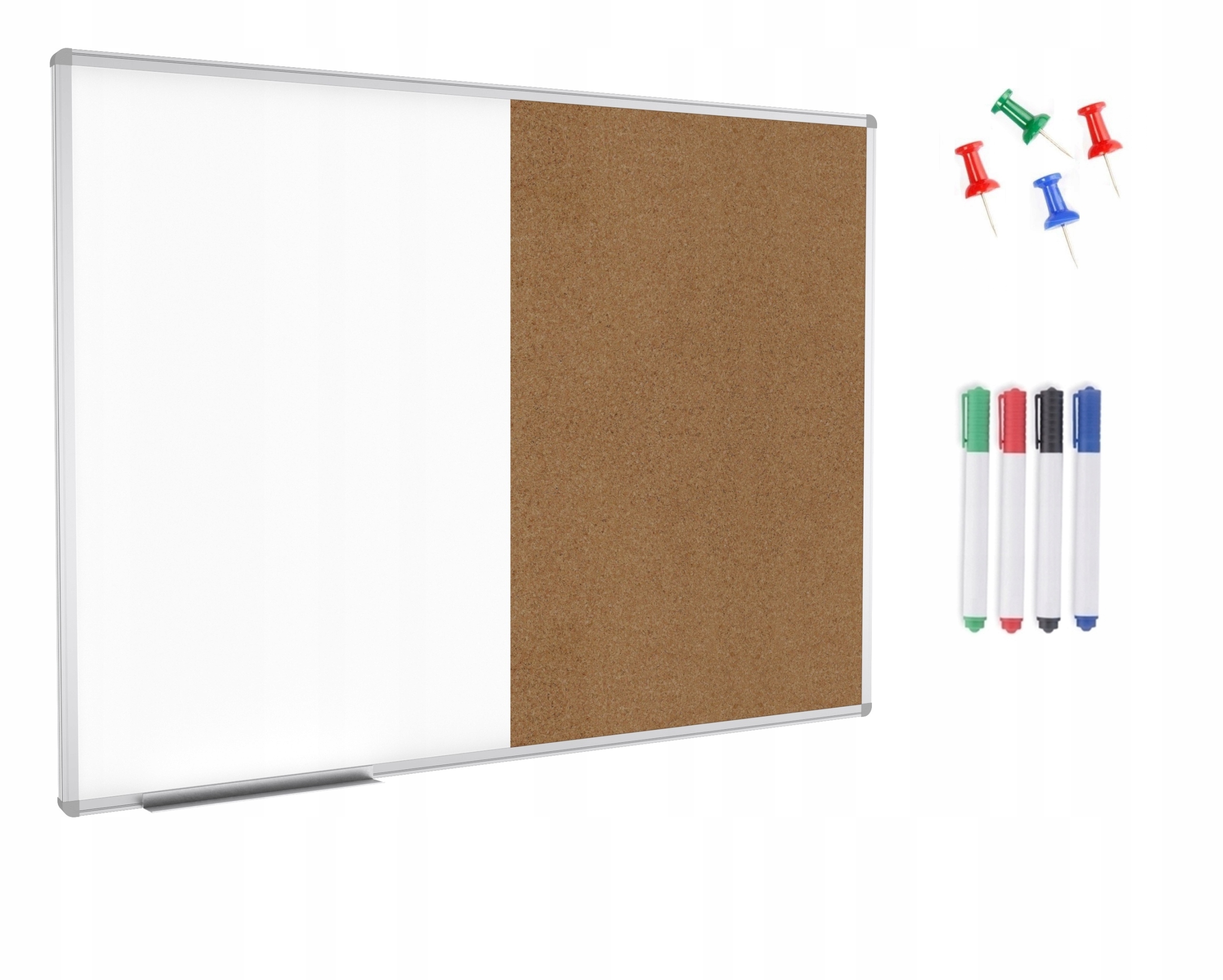 Tablica magnetyczna suchościeralna korkowa 60x40 typu COMBI PROMOCJA!