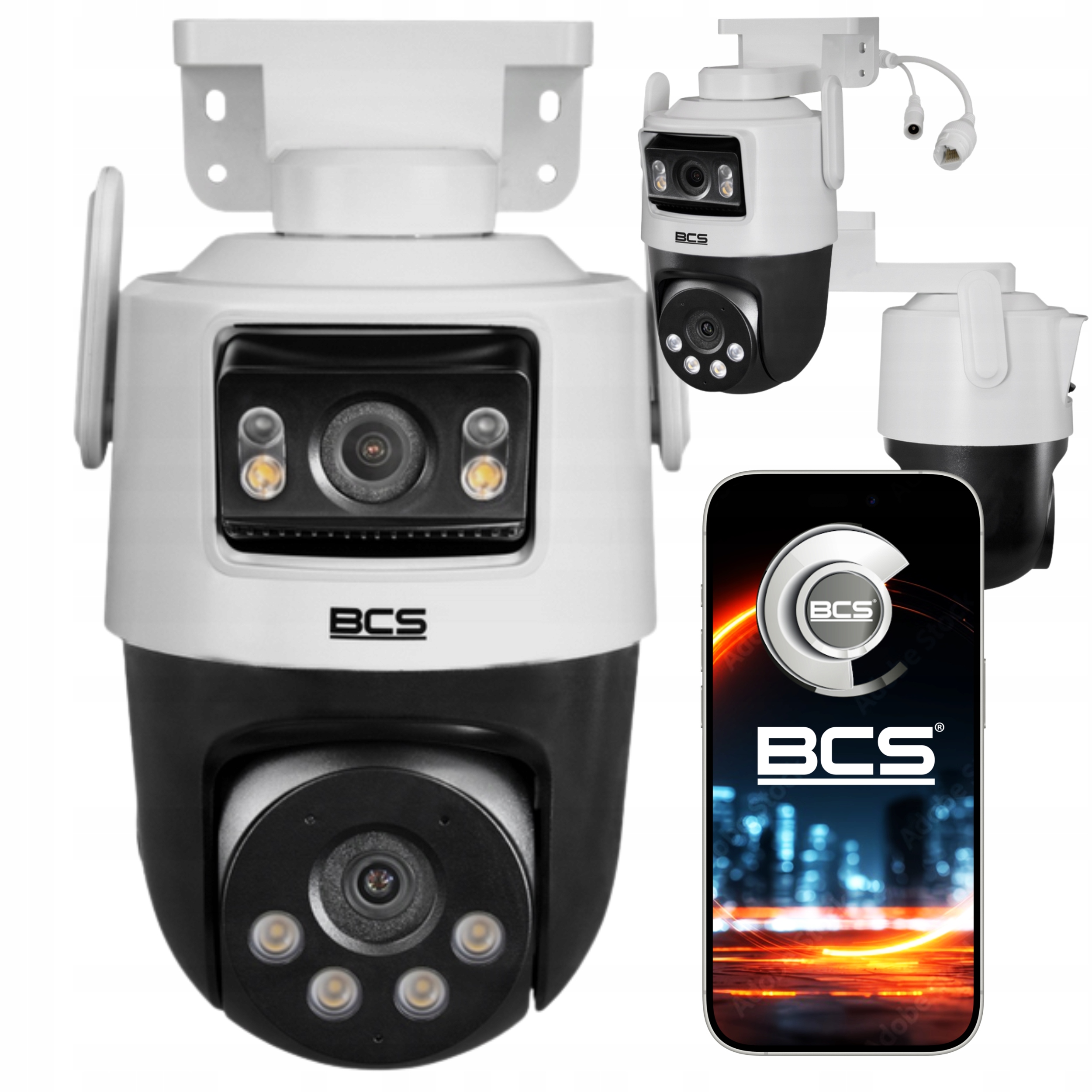 Kamera Bcs BCS-L-PTHOME06 5MPX IR50M Detekcja IP66 Gniazdo Sd Odstraszanie