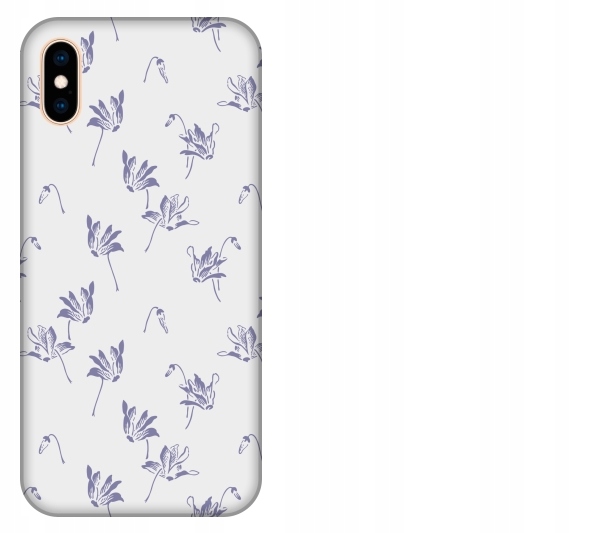 

Etui pokrowiec iPhone Xs Max Floral kwiaty