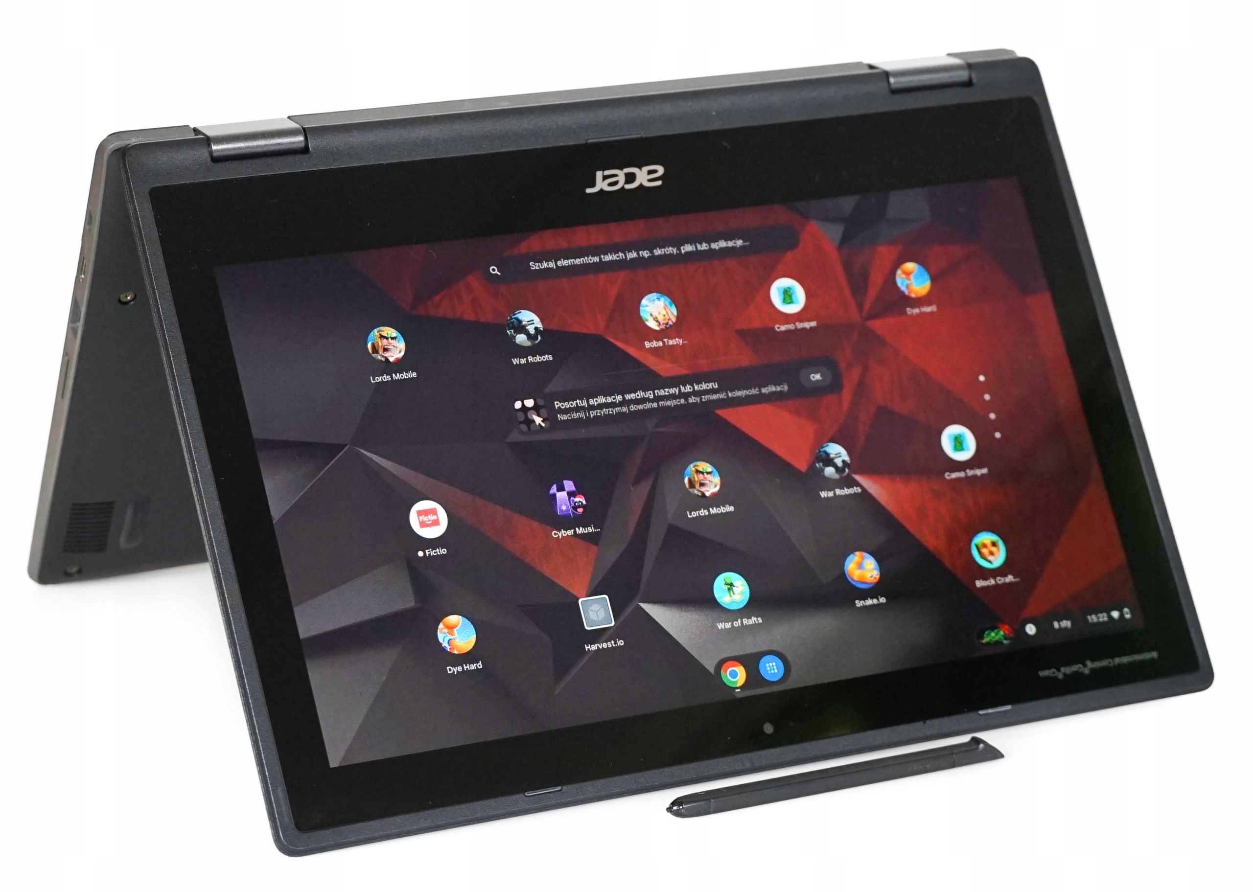 Chromebook Acer Spin 11 R752TN Intel N4020 Dotyk 32GB IPS 360° DDR4 Rysik - Sklep, Opinie, Cena w Allegro.pl Chromebook Acer Spin 11 R752TN Intel N4020 Dotyk 32GB IPS 360° DDR4 Rysik - Sklep, Opinie, Cena w Allegro.pl